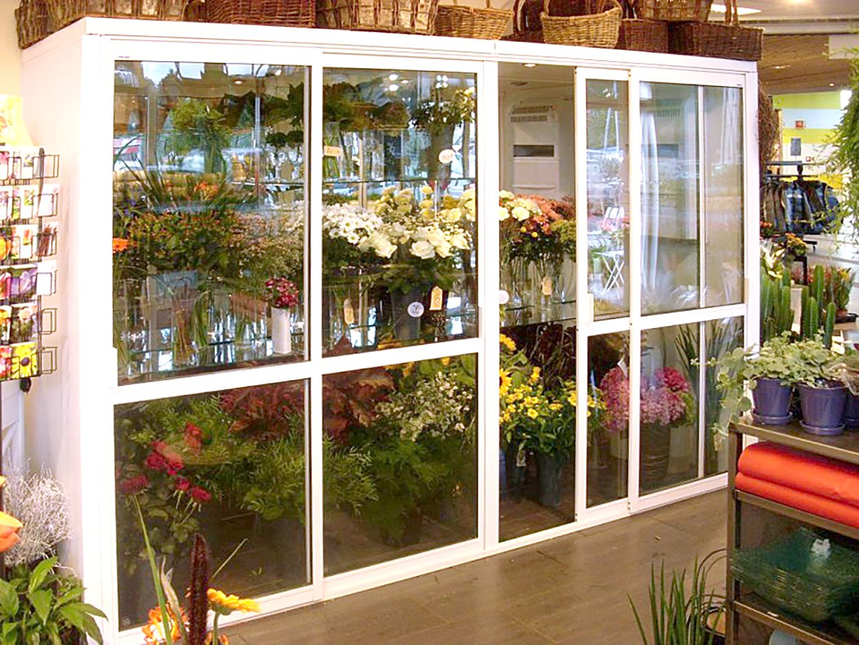 Image of a Custom-Built Commercial Refrigerator for Florists